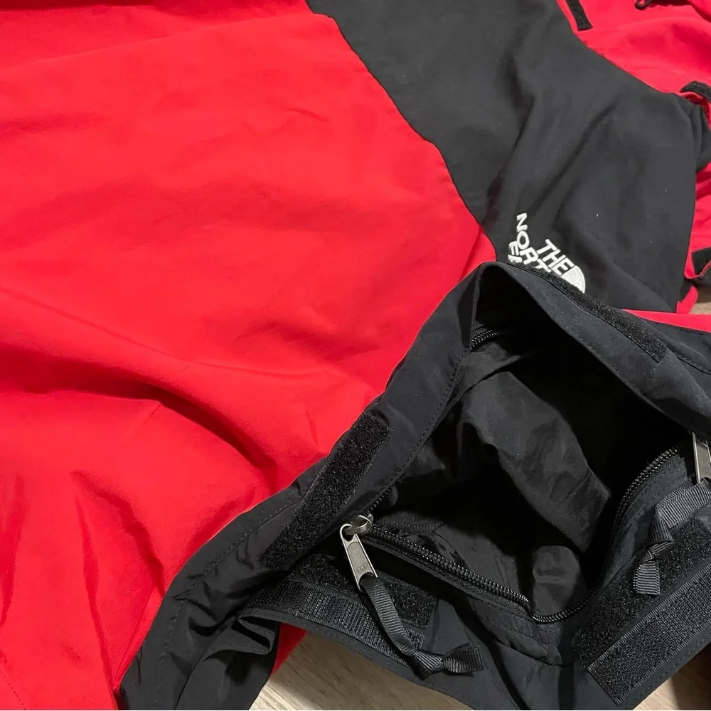 Vtg 90s The North Face Hydroseal Jacket Mens XL  Mountain Guide Red Black